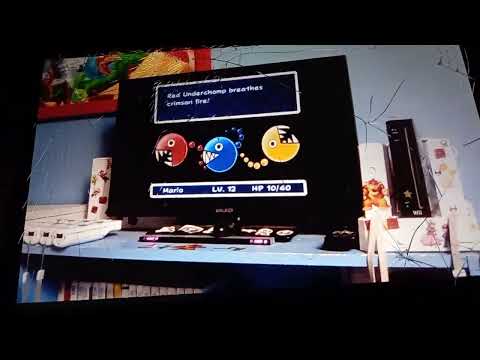 Super Paper Mario Gameplay: VS. Underchomp