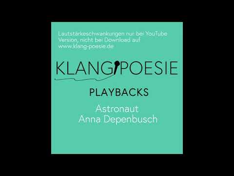 Astronaut Anna Depenbusch Playback Karaoke Instrumental