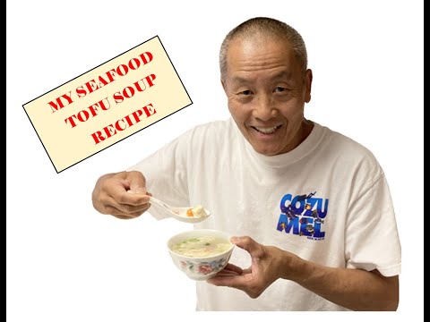 MY SEAFOOD TOFU SOUP RECIPE: Lockdown Cooking Series Video #33