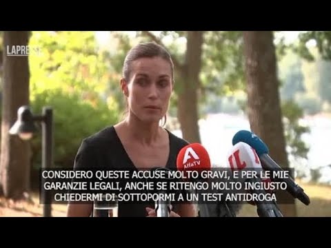 Finlandia, la premier Marin: «Ho fatto il test antidroga, i risultati tra una settimana»