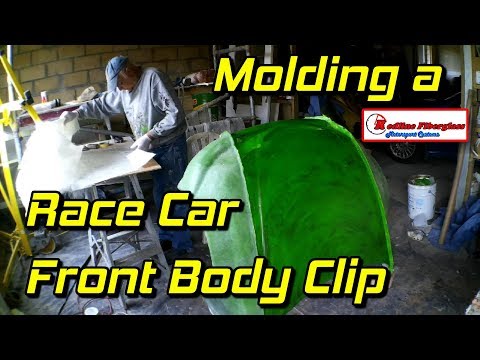 Molding a Race Car Front Body Clip