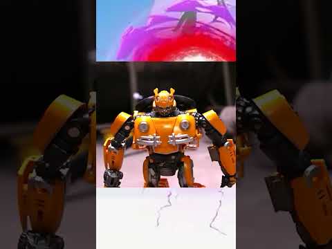 Transformers Stop Motion Short - Newage Herbie H25 (Bumblebee) #shorts #stopmotion #optimusprime