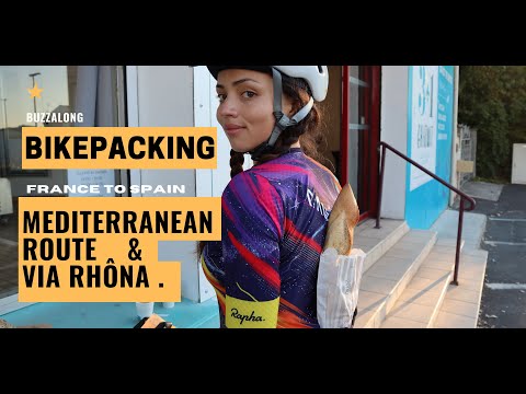 Bikepacking I Via Rhôna and Mediterranean Route (Eurovelo 8) I Cycling from France to Spain (Girona)