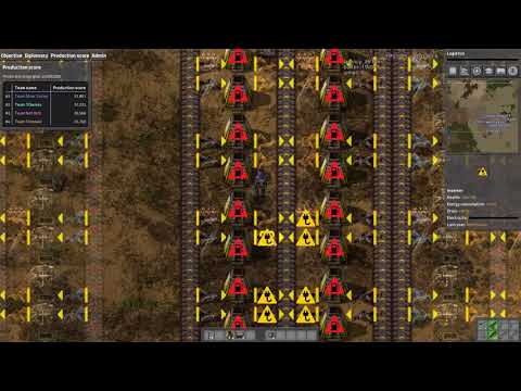 Factorio Multiplayer Production Challenge Round 2 EP1 Gameplay - With ColonelWill, AntiElitz & More!