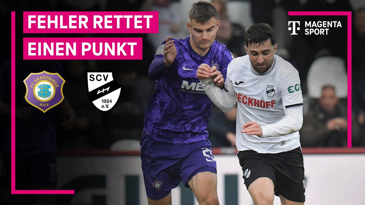 Erzgebirge Aue vs SC Verl Highlights
