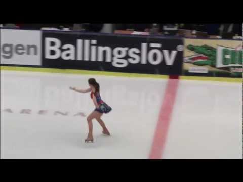 Rebecka Emanuelsson Swedish National 2012 SP