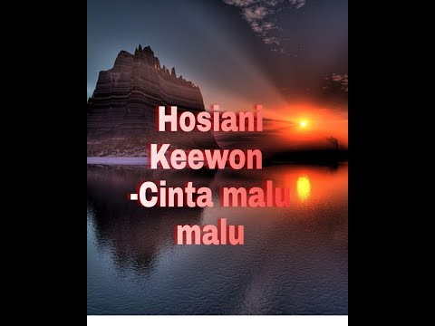 [karaoke] Hosiani keewon - cinta malu malu akustik version   #sabahan  #kadazandusun #karaoke
