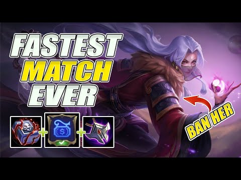 None Stop Ganks , Insane Rotations, 6 MINS GG | Luo Yi | Mobile Legends |MLBB