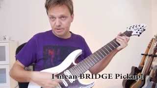 Video thumbnail for Ibanez TAM 10 and RG8 comparison by Bernd Kiltz Guitar