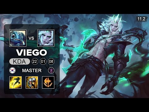 Viego Mid vs Fizz - KR Master Patch 11.2