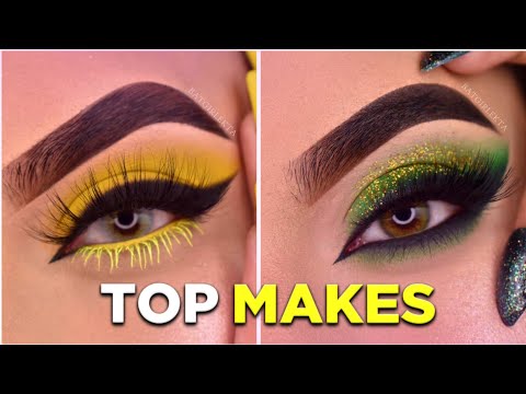 OS MELHORES TUTORIAIS DE MAQUIAGEM PARA OS OLHOS - OLHOS PERFEITOS | MAKEUP TUTORIAIS