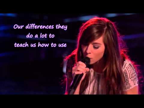 Christina Grimmie - The Voice - I Won't Give Up (Lyrics)