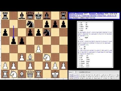 Tradewise Gibraltar Masters 2016-Round 5-Bacrot, Etienne-Ragger, Markus