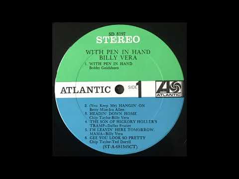 Billy Vera - Gee You Look So Pretty (1968)