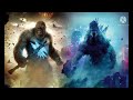 Kong and Godzilla sings white horse