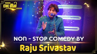 Raju Srivastav Non Stop Comedy in Award Show | Tarang Cine Utsav 2020 | TarangPlus