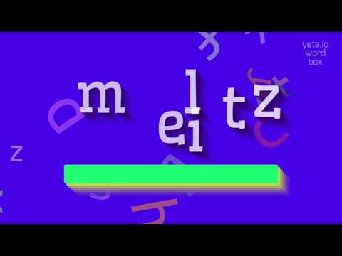 How to say "melitz"! (High Quality Voices)