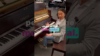 What Do the Pedals on an Upright Piano Do? 🎹 | Hugh Sung at Cunningham Piano #shorts