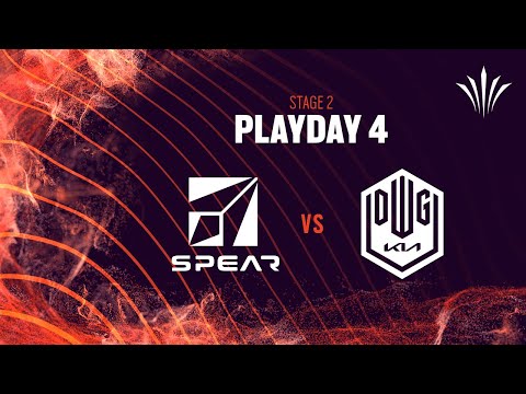SPEAR GAMING vs DWG KIA // Rainbow Six APAC League 2022 - North Division Stage 2 - Playday #4