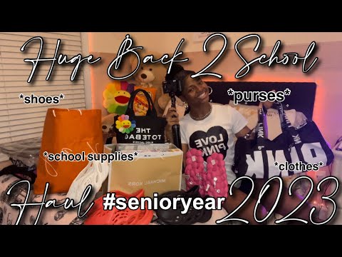 HUGE BACK TO SCHOOL HAUL 2023 | Layla Denise TV