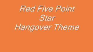 Red Five Point Star   Hangover Theme