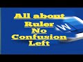 MS Word Ruler Setting Indent Page Setup Free Course