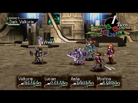 Defeated Dark Valkyrie With One Full Combo- Valkyrie Profile: Lenneth (PS5)