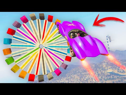 CARRERA INCREIBLE!! EL SALTO MAS DIFICIL DEL MUNDO! - GTA V ONLINE