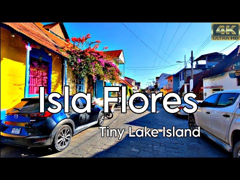 Island of Flores Guatemala - The happiness of colors