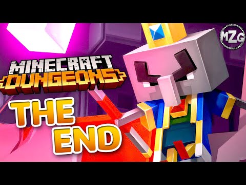 The End! Arch-Illager Final Boss! - Minecraft Dungeons Gameplay Part 10 - Obsidian Pinnacle!