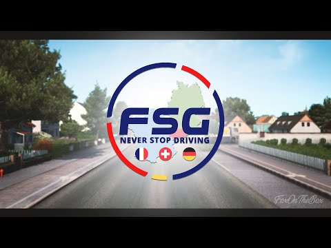 ETS2 1.39 FSG - France Switzerland Germany Map Mod 1:1 | Euro Truck Simulator 2 Mod