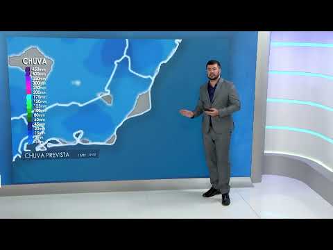 Chuva se mantém acima dos 100 mm em região do RJ nos próximos três meses