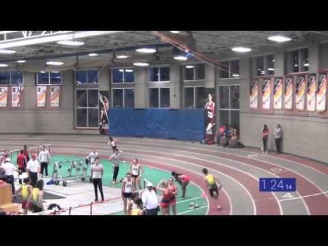 4x200m F - McGill University  'A' - Université McGill Rencontre ouverte MARTLET, Montréal 2015
