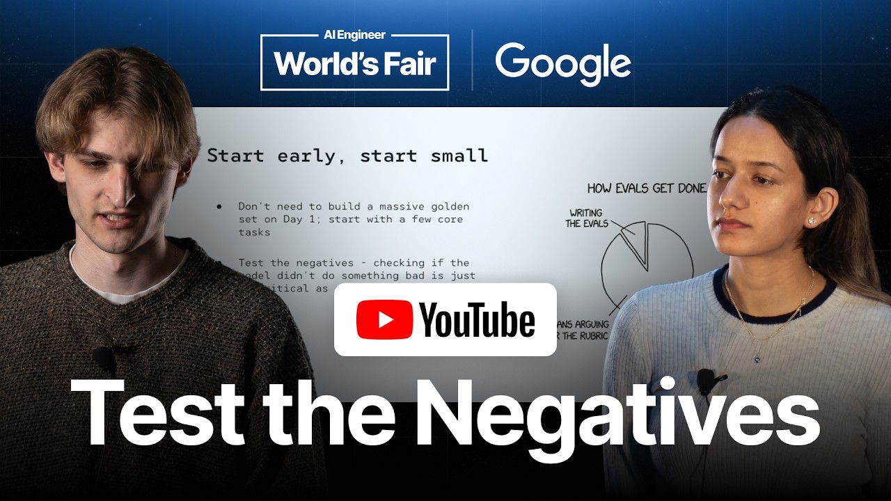Google Experts Share AI Agent Evaluation Best Practices - AI Engineer