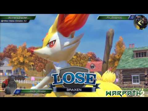 Warpath 2 Pokken Main Bracket; Sway Shippo vs Fly Bosshog