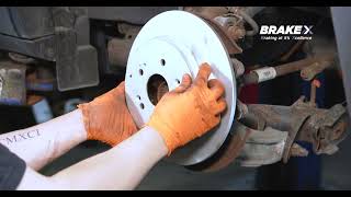 How to Change Rear Brake Pads & Rotors on a 2007-2011 Honda CR-V | BRAKE X Alpha Pads & Aegis Rotors