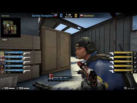 ESports - CS:GO, Gambit Youngsters vs Illuminar, LOOT.BET Season 3 (20th of August 2019), Vertigo...