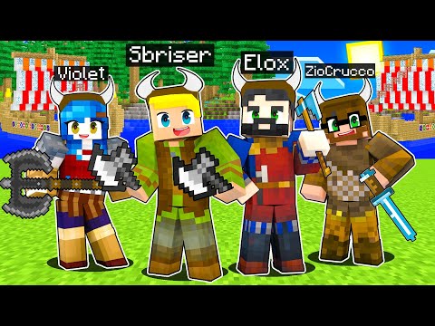 Diventiamo Dei VICHINGHI a BERK Di DRAGON TRAINER! - Draghi Di Minecraft #3