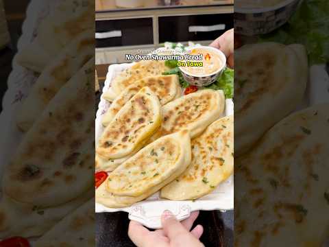 Make Shawarma Chicken Bread Without Oven on Tawa like a Pro with This Trick