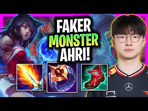 FAKER IS A MONSTER WITH AHRI! | T1 Faker Plays Ahri Mid vs Sylas!  Season 2025