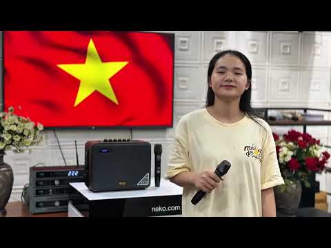 Viết tiếp câu chuyện hoà bình | Cover loa xách tay Neko AMK216