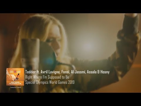 Tedder ft. Avril Lavigne, Fonsi, Al Jassmi and others | Right Where I'm Supposed to Be (TRADUCIDO)