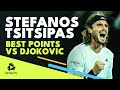 Stefanos Tsitsipas' BEST ATP Points vs Novak Djokovic ?