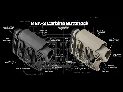 LUTH-AR MBA-1 ar-15 buttstock review