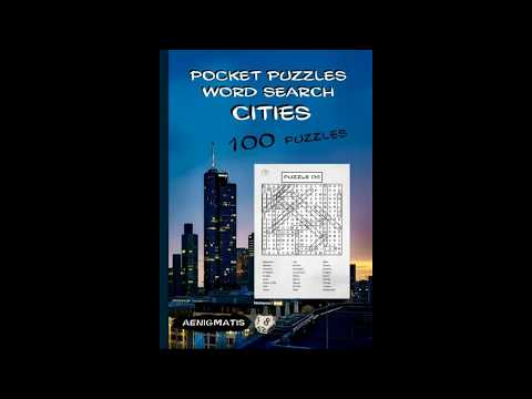 Book: Pocket Puzzles - Word Search Cities.
