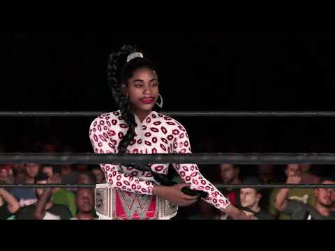 WWE2K22: Bianca BelAir and Alexa Bliss VS Naomi and Sasha Banks