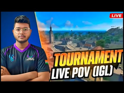 Tournament Live POV IGL+Nader 💥 | Grinding For Become A T1 Team 🏆☠️ | OCG ESPORTS 💜