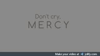 Hurts - Mercy (with lyrics)