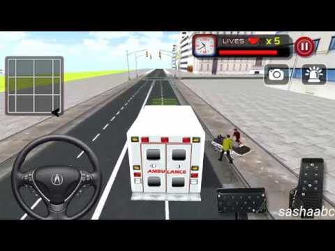 ambulance rescue 911 3D обзор игры андроид game rewiew android