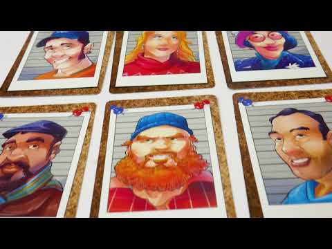 UNUSUAL SUSPECTS | Boardgame Tutorial | Cranio Creations